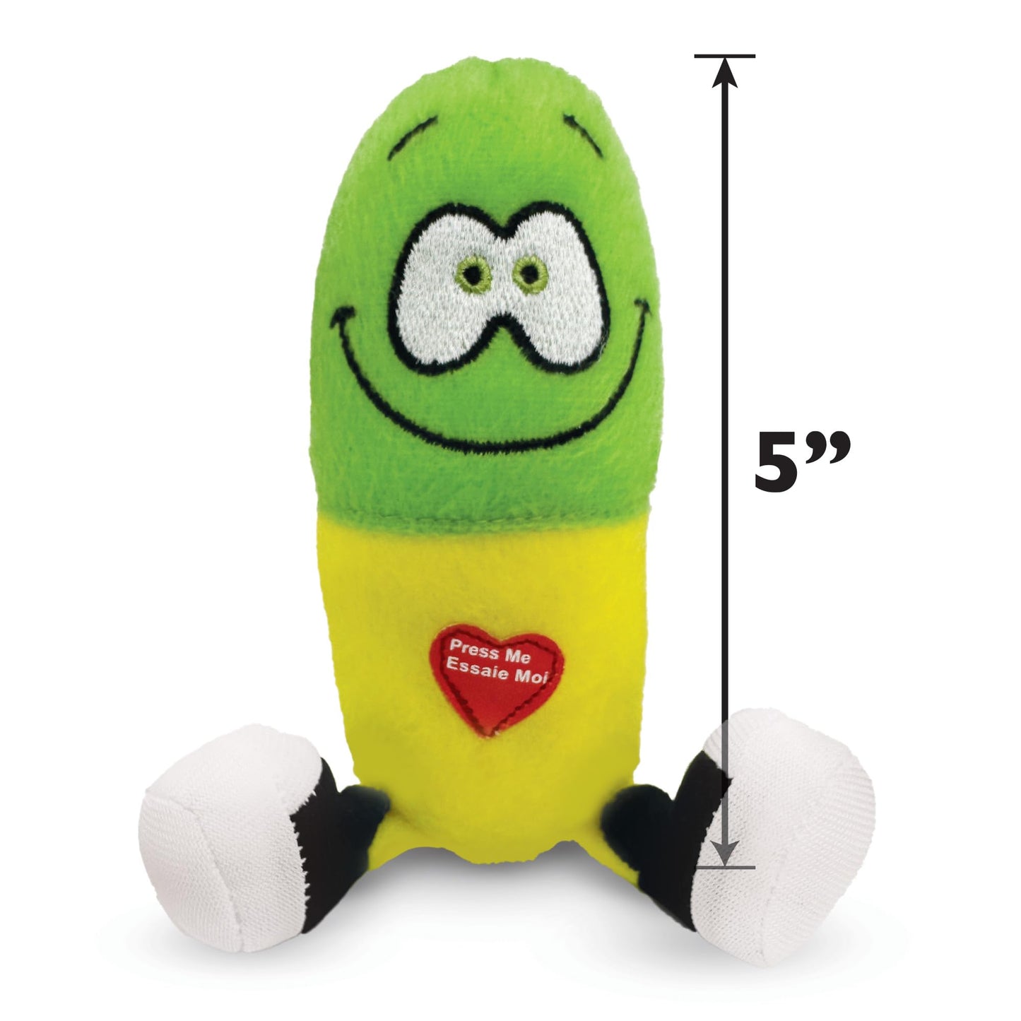 Just For Laughs Giggling Happy Pill Plush
