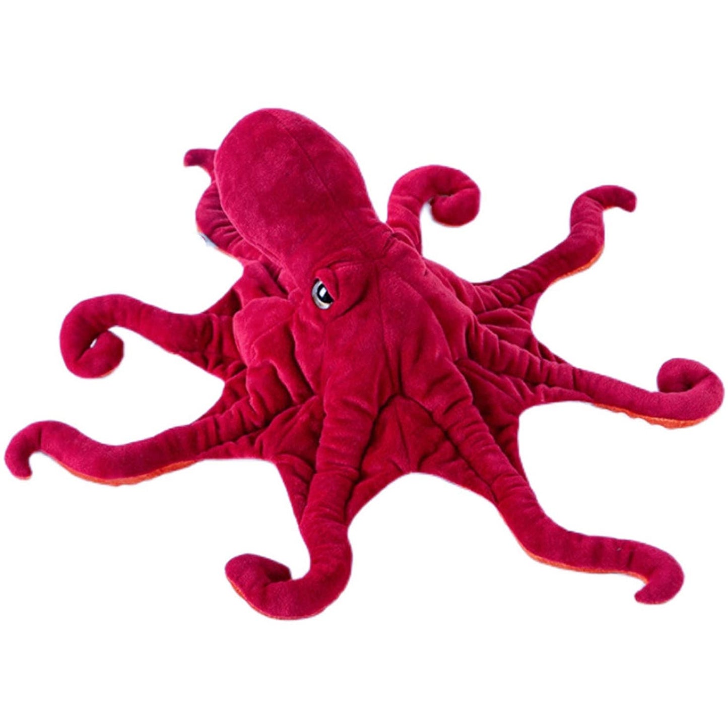 TAMMYFLYFLY Cute Octopus Plush Toy - Super Lovely Red Soft Real Life Octopus Giant Realistic Stuffed Animal Toys, Deep Sea Creeping Animal Octopuses