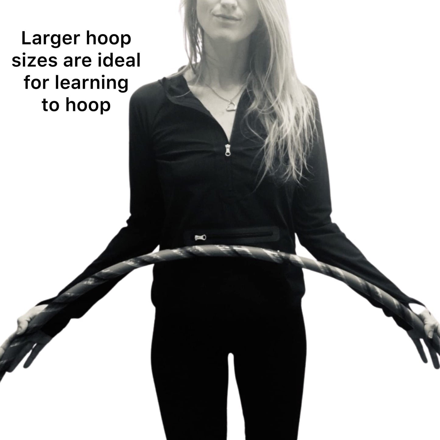 SpinMajik Beginner Exercise Hula Hoop for Fitness and Fun Made for Adults (40" Hoop Size)