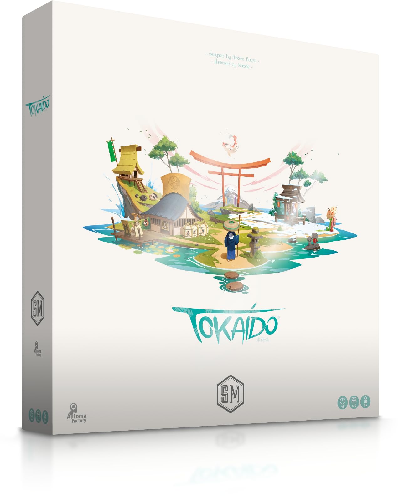 Stonemaier Games: Tokaido (Base Game) by Antoine Bauza | A Zen Strategy Board Game About Traveling in Japan for Adults and Family | Journey