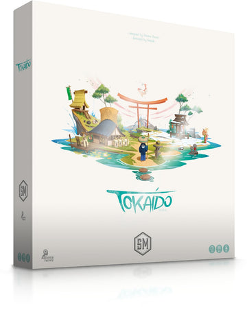 Stonemaier Games: Tokaido (Base Game) by Antoine Bauza | A Zen Strategy Board Game About Traveling in Japan for Adults and Family | Journey