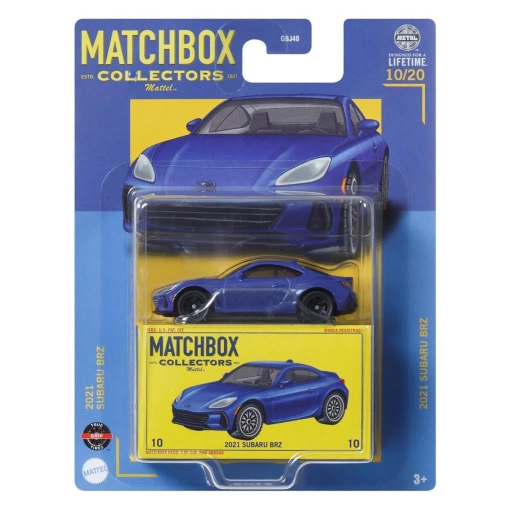 Matchbox 2021 Subaru BRZ, Collectors [Blue] 10/20, GBJ48