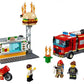 LEGO City Burger Bar Fire Rescue 60214 Building Kit (327 Pieces)