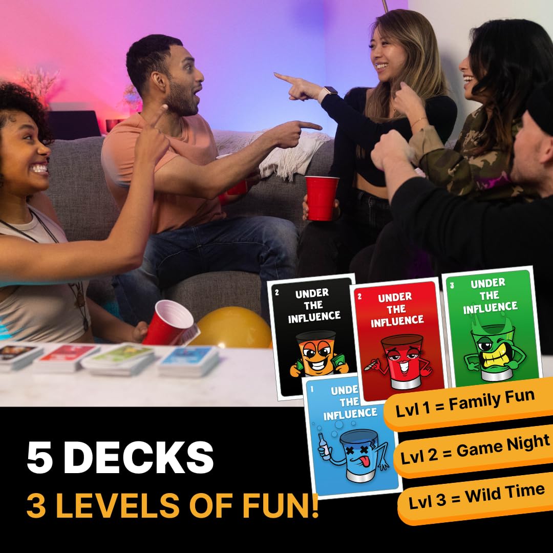 Shots No Chaser Extremely Under The Influence - Drinking Game for Adults | Fun Challenges and Dares | Perfect for Couples, Game Nights, Kickbacks