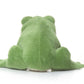 TAMMYFLYFLY Cute Realistic Green Frog Plush Toy Green Frog Stuffed Animal Lifelike Animal Doll 15cm