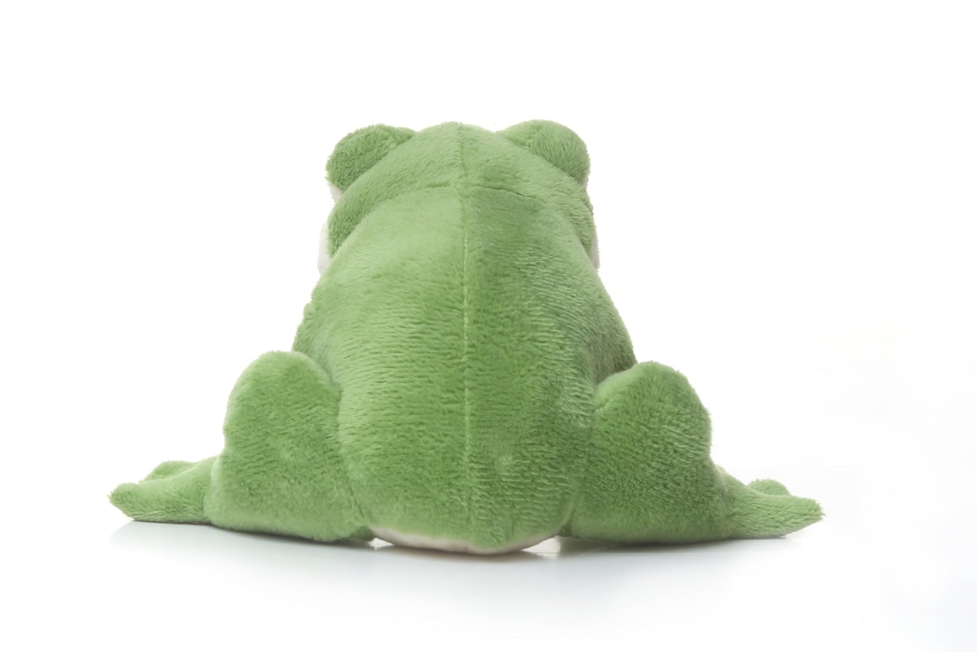 TAMMYFLYFLY Cute Realistic Green Frog Plush Toy Green Frog Stuffed Animal Lifelike Animal Doll 15cm