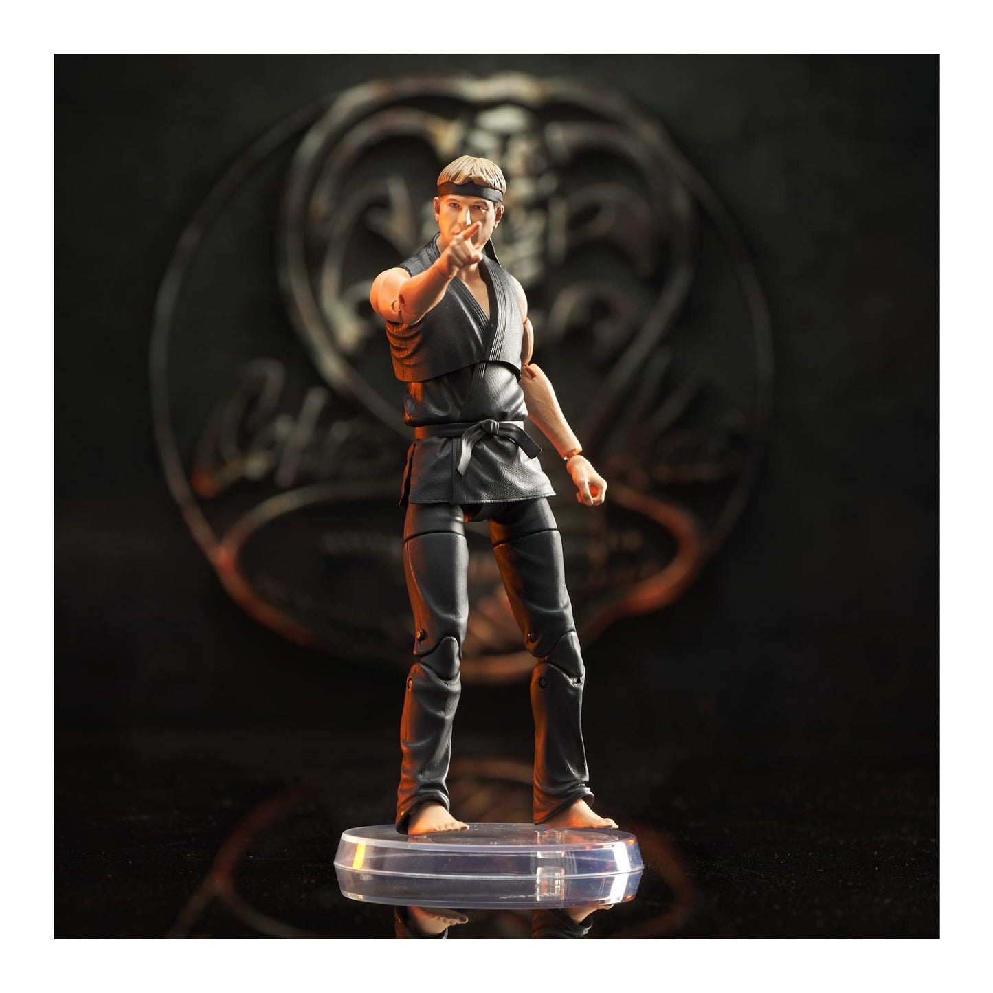 Diamond Select Toys Cobra Kai: Johnny Lawrence Action Figure, Multicolor