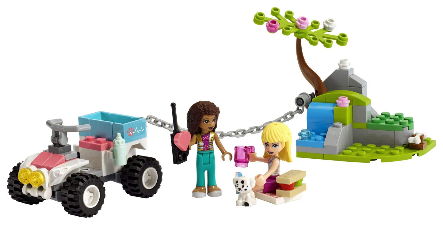 LEGO Friends Vet Clinic Rescue Buggy 41442 Building Kit; Vet Clinic Collectible Toys for Kids Aged 6+; Includes First-Aid Toy Accessories and