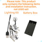 GEAMENT LED Light Kit for Technic Land Rover Defender - Compatible with Lego 42110 Building Model (Model Set Not Included)