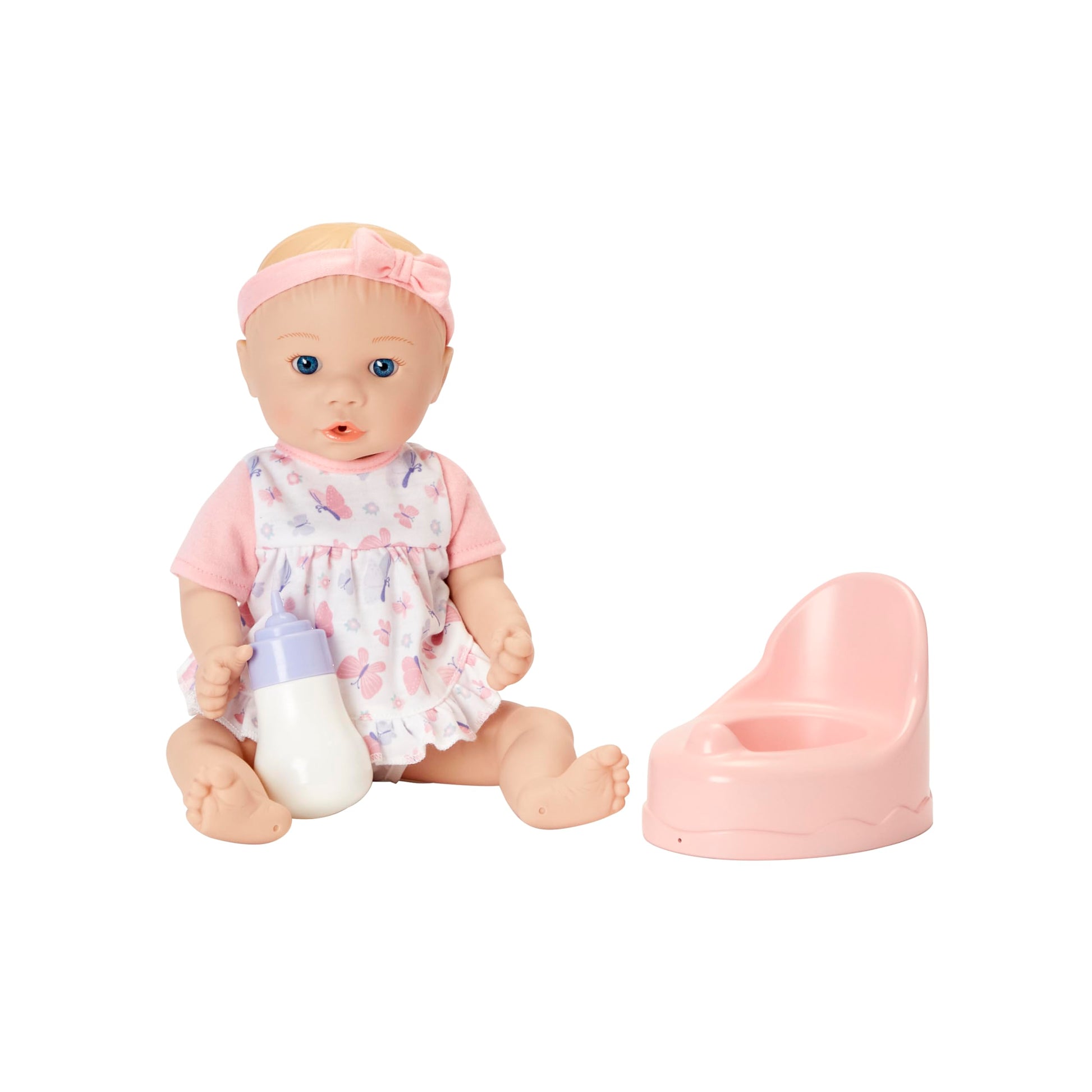 Madame Alexander 13-Inch Potty Pals Baby Doll, Light Skin Tone