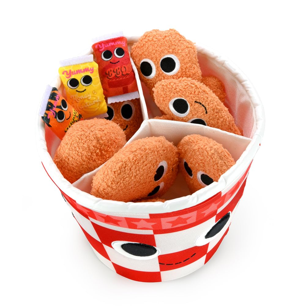 Kidrobot Yummy World Bertha The Bucket of Fried Chicken Plush