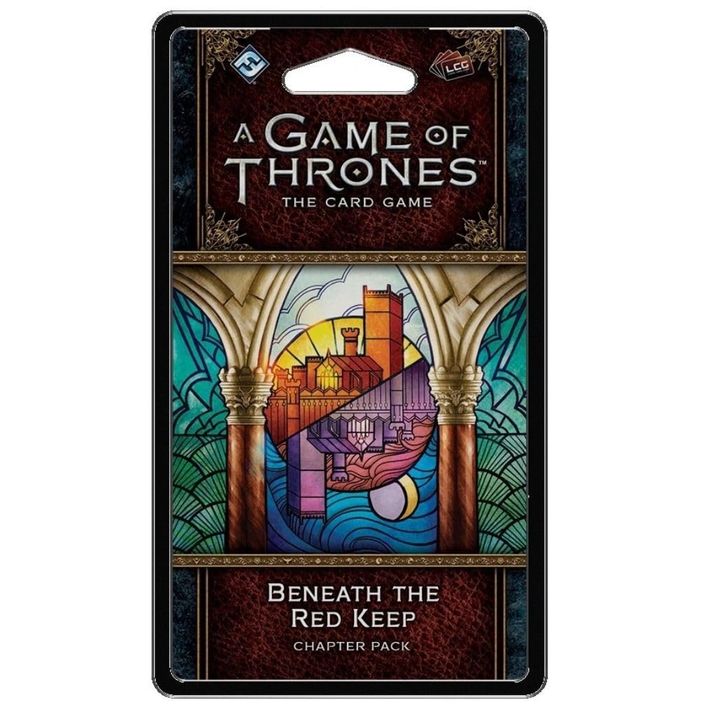 A Game of Thrones LCG 2nd Edition: Beneath The Red Keep - Ages 14+, 2-4 Players, 60 Minute Playtime, Made by Fantasy Flight Games
