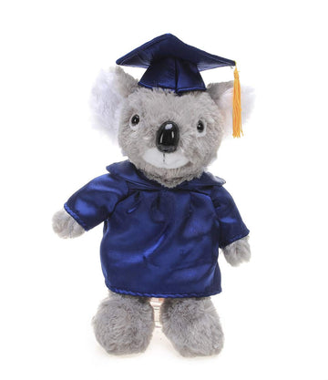 Plushland Koala Plush Stuffed Animal Toys 12 Inch Present Gifts for Graduation Day, Personalized Text, Name or Your School Logo on Gown, Best for Any
