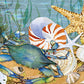 Heritage Puzzle - Under The Sea by Barb Tourtillotte 1000 Pieces Puzzles for Adults - Captivating Ocean Depths and Marine Life - Frameable Jigsaw