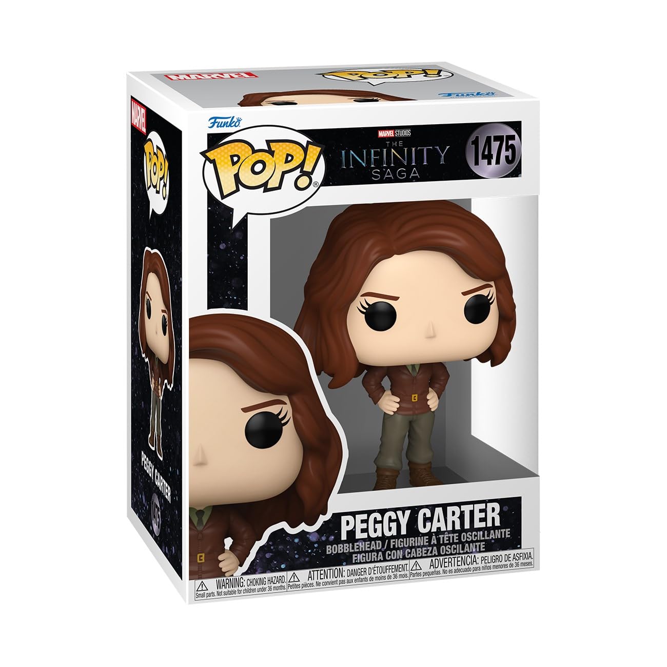 Funko Pop Marvel: Infinity Saga - Bucky Barnes - Peggy Carter - Collectable Vinyl Figure - Gift Idea - Official Merchandise - Toys for Kids & Adults