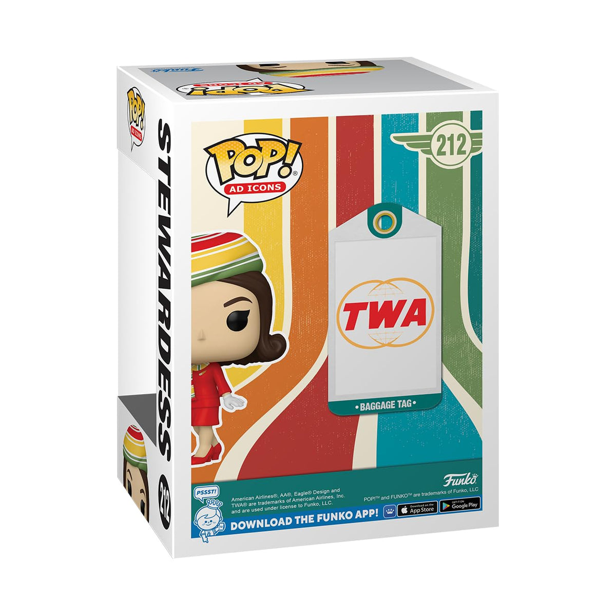 Funko Pop! Ad Icons: Trans World Airlines - Stewardess 3