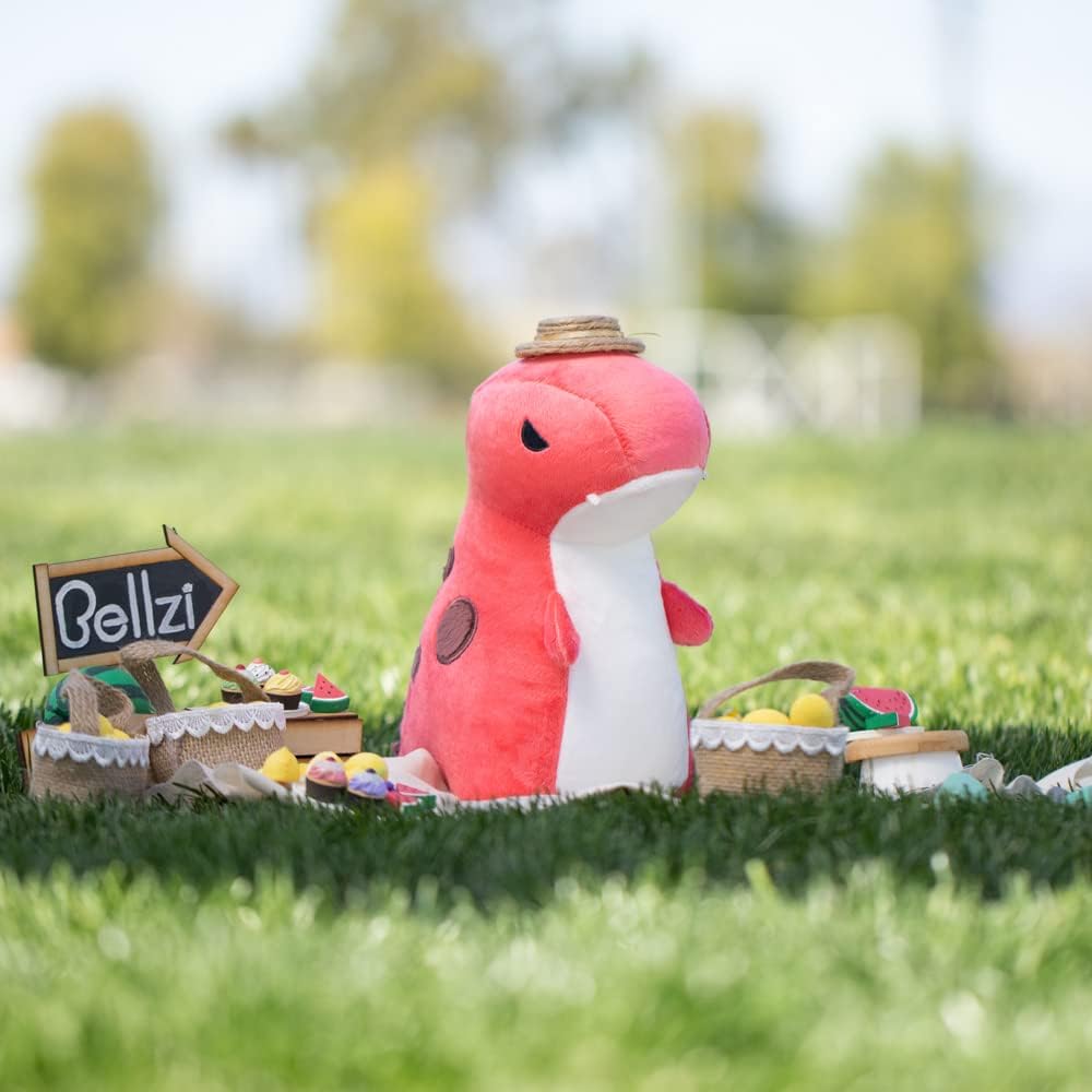 Bellzi T-Rex Cute Stuffed Animal Plush Toy - Adorable Soft Dinosaur Toy Plushies and Gifts - Perfect Present for Kids, Babies, Toddlers - Rexxi