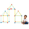 Fisher-Price™ Create Your Way Fort Builder - 70 Piece Fort Building Kit for Kids, Build Your Own Indoor Fort, Construction Set with Rods