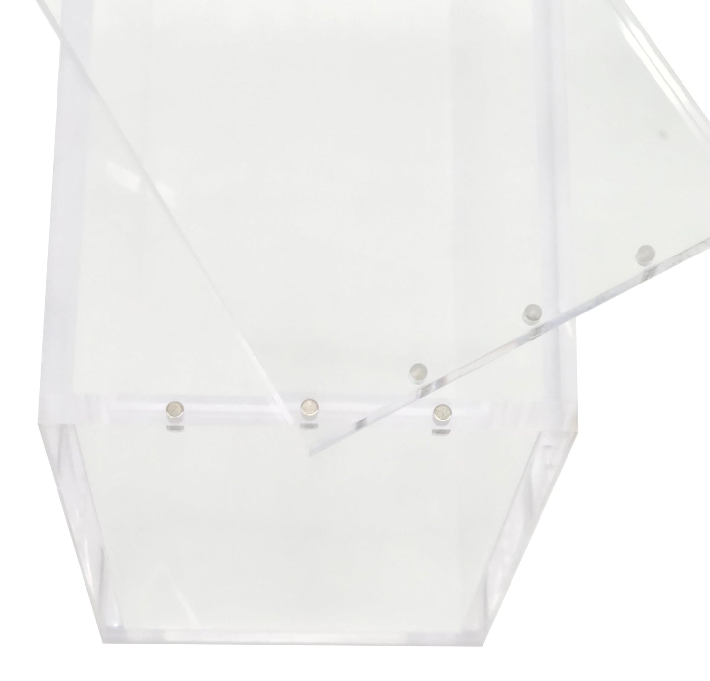 One Piece Booster Box Acrylic Case - Premium UV Protected Clear Display Case for TCG One Piece Card Game USA Version | 8mm Thick Walls Strong Magnetic