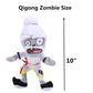 BASHERISE 3 PCS PVZ Plush Sets Toys Stuffed Soft Figure Doll Qigong Zombes, Mummy Zombies, Bullet Zombies Great Gift for