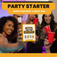 Shots No Chaser Extremely Under The Influence - Drinking Game for Adults | Fun Challenges and Dares | Perfect for Couples, Game Nights, Kickbacks