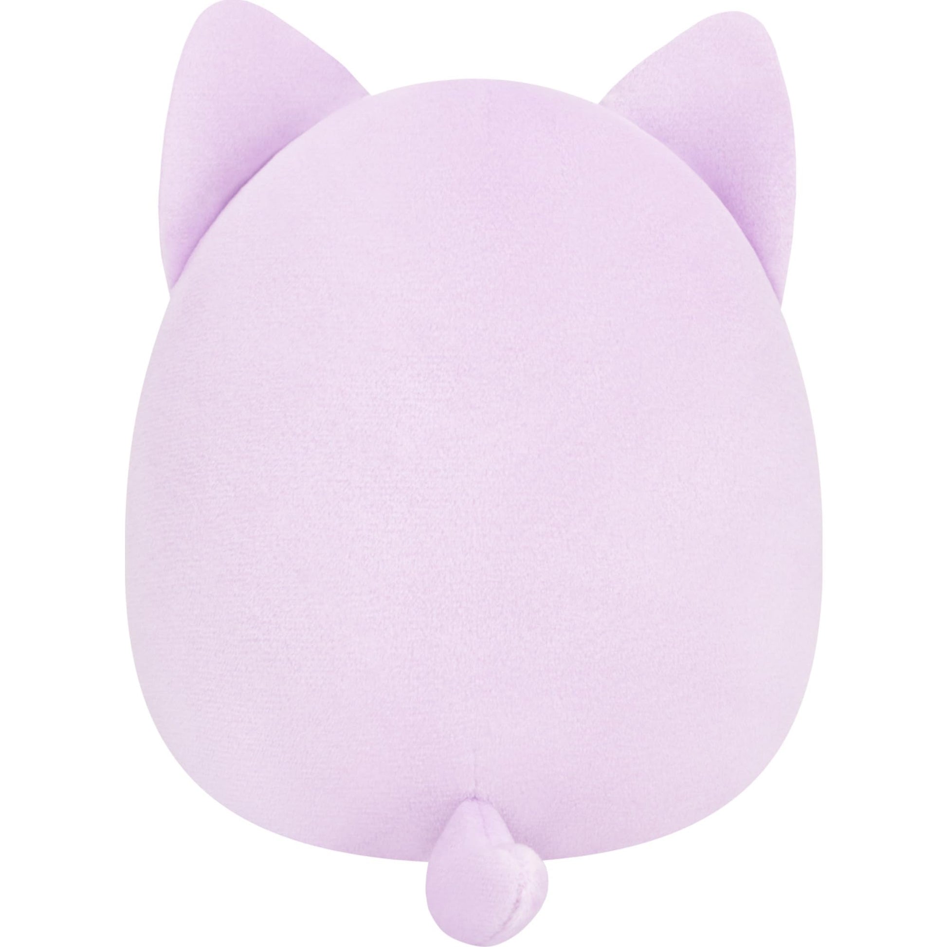 Squishmallows Original 8in Mak the Lavender Cat Wrapped in Flower Stems - Official Jazwares Plush (Little)