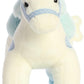Aurora® Melodious Musicals! Baby Boy Rocking Horse™ Baby Stuffed Animal - Musical Entertainment - Engaging Play - Blue 11 Inches