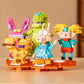 Brickcraft Nickelodeon 90s Brick Building Set 833-Piece Kit to Build Reptar, Arnold, Catdog, Ickis, Rocko Posable Figures for Display & Play Retro