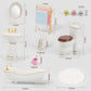 SAMCAMI Ceramic Dollhouse Furniture 1 12 Scale - Doll House Furniture Toys for Dollhouse Bathroom - Miniature Furniture Incl Toilet, Bathtub