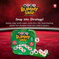 Rummy Strategy Game for Adults, Family, and Kids, Includes Full Size Snap Tiles, Racks, and Storage Travel Bag, Fun for Ages 8+, 2-4 Players