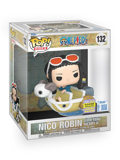 Funko Pop! Anime: One Piece - Nico Robin with Mini Merry II Vinyl Figure