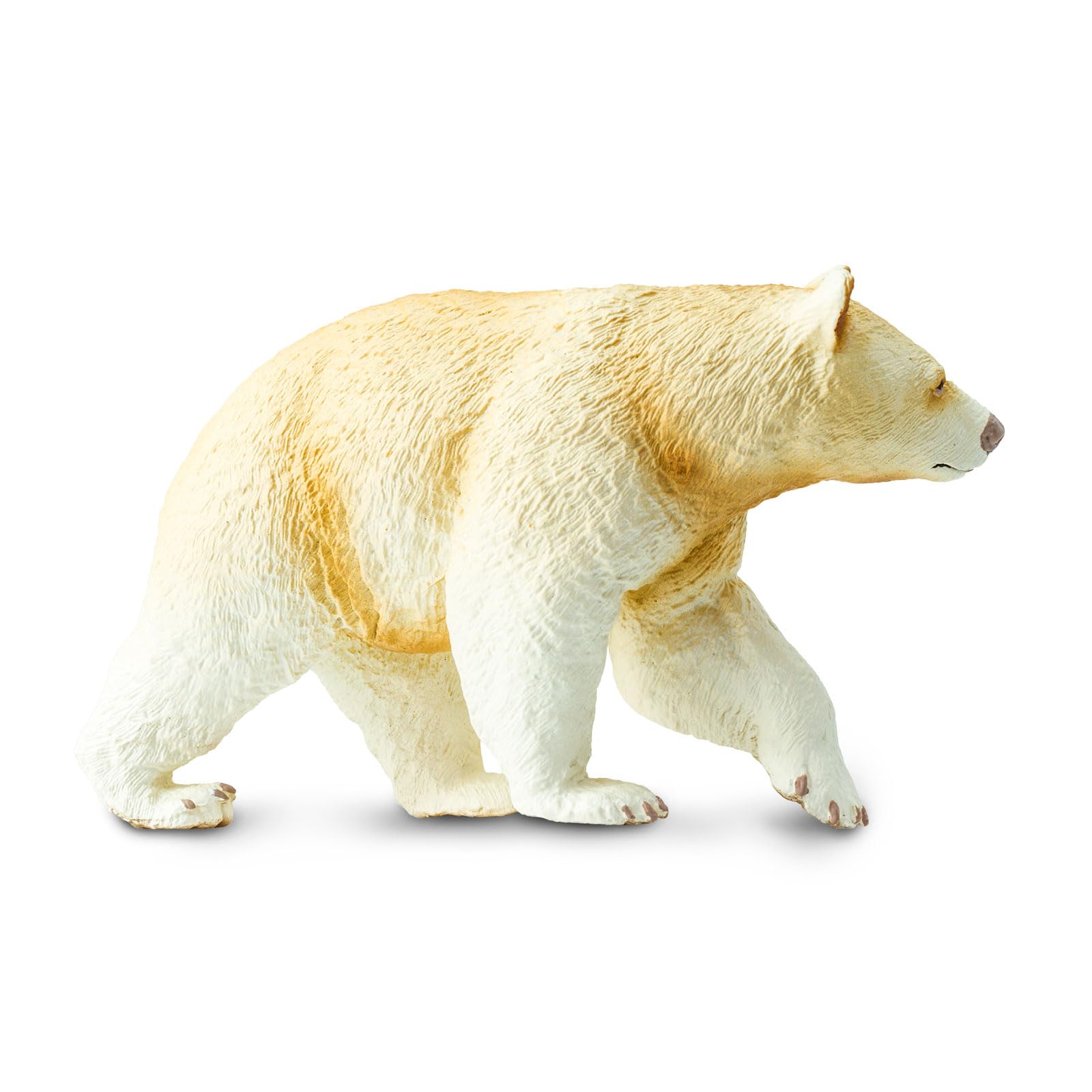 Safari Ltd. Kermode Bear Figurine - Detailed 4.5" Spirit Bear Figure - Educational Toy for Boys, Girls and Kids Ages 3+