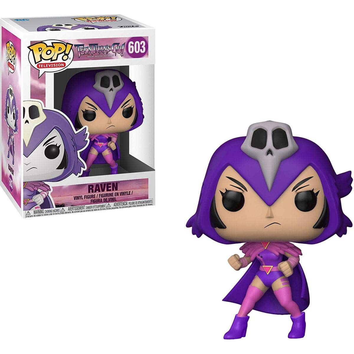 Funko POP TV: Teen Titans GO! The Night Begins to Shine - Raven Collectible Figure