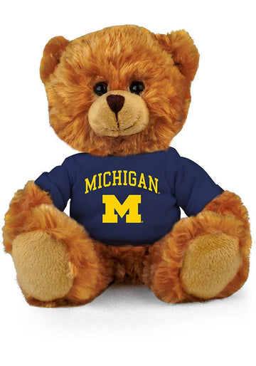 Plushland Michigan University Jersey Bear Licensed Product Gift 11"