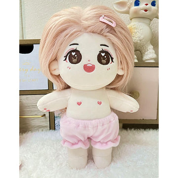 niannyyhouse 15cm 20cm Plush Doll Clothes Shorts Thickened Leggings Ribbed Socks Soft Stuffed Plush Toy Dress Up (a2, 20cm)