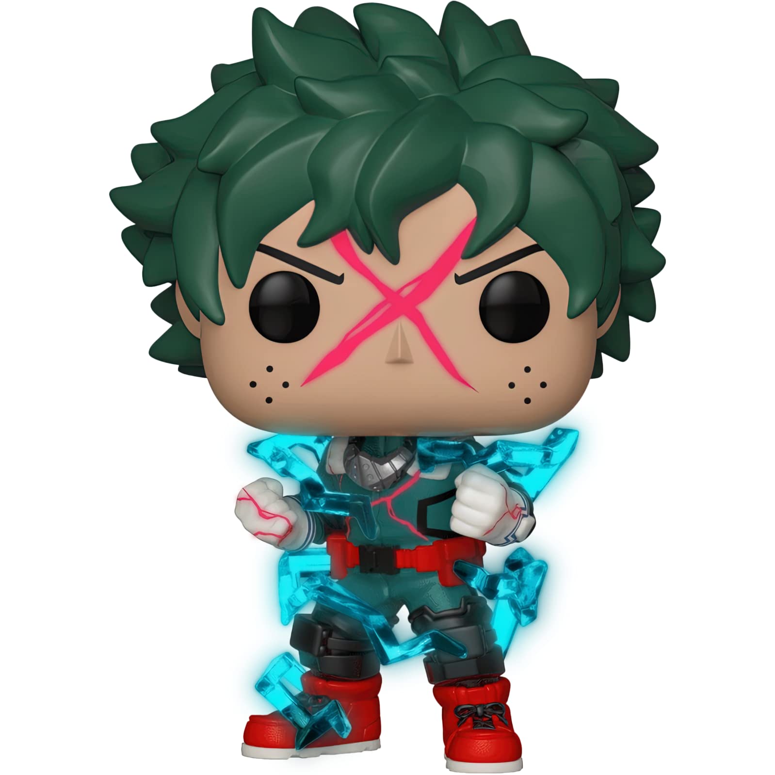 Funko Deku [Glow-in-Dark] (EE Exc): P o p ! Animation Vinyl Figurine Bundle with 1 Compatible 'ToysDiva' Graphic Protector (596-40545 - B)
