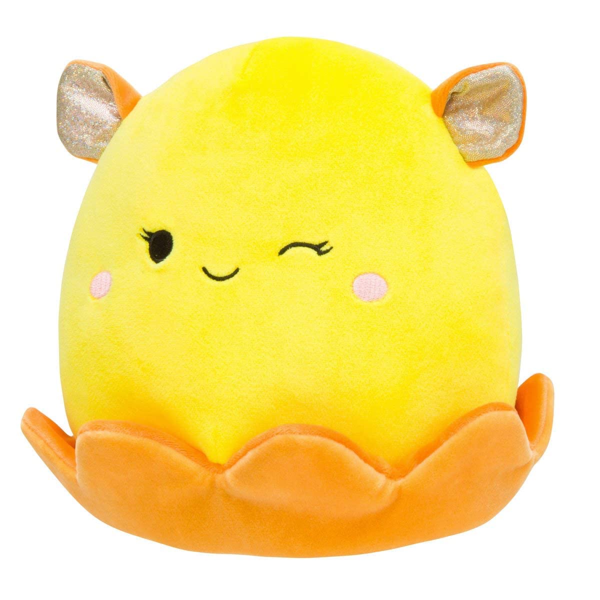 Squishmallows 7.5-Inch Bijan The Dumbo Octopus Plush - Add Bijan to Your Squad, Ultrasoft Stuffed Animal Medium-Sized Plush Toy, Official Kelly Toy