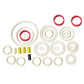 Game Room Guys Black Knight 2000 Pinball White Rubber Ring Kit