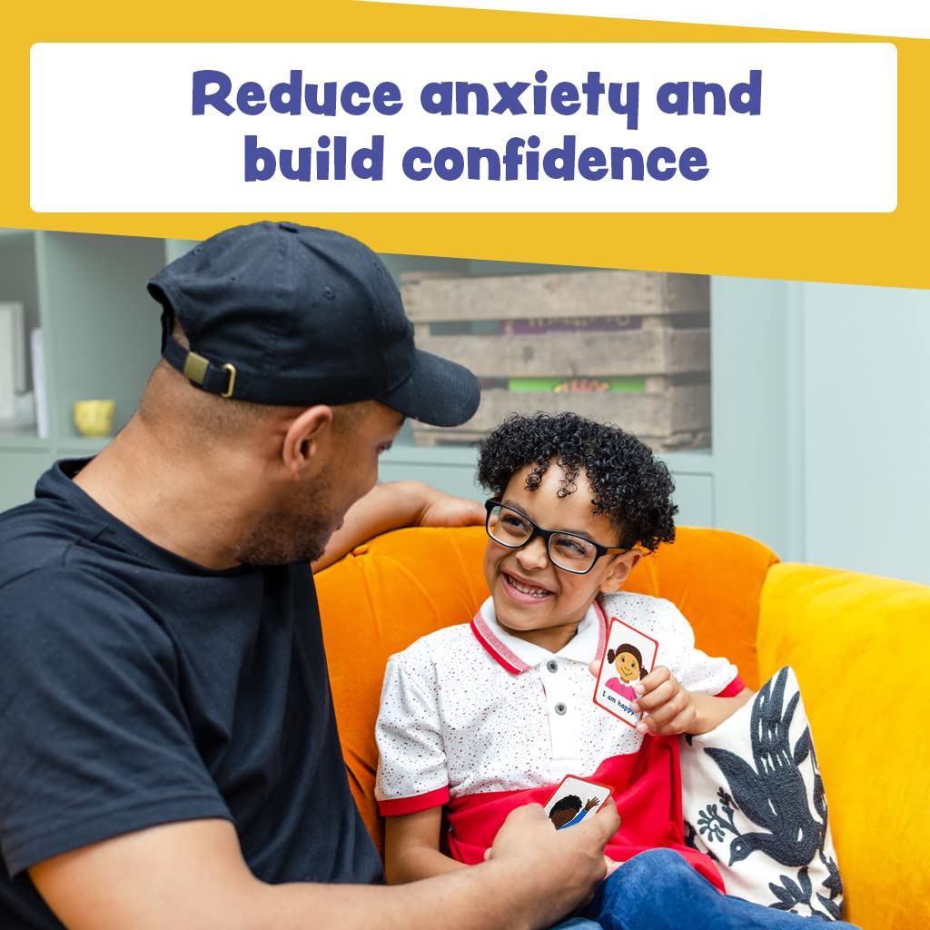 Amonev Special Needs My Communication Cards for Special Ed, Speech Delay Non Verbal Children and Adults with Autism 27 Flashcards for Visual aid or