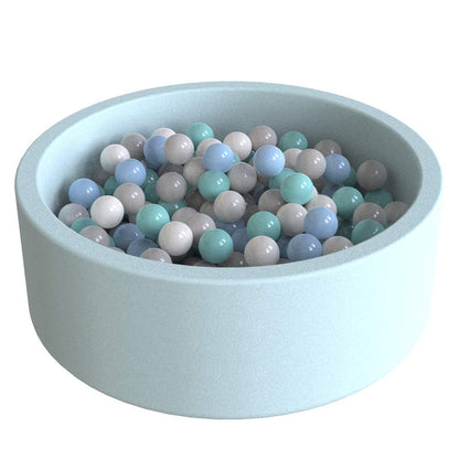 Wonder Space Deluxe Kids Round Ball Pit, Premium Handmade Kiddie Balls Pool, Soft Indoor Outdoor Nursery Baby Playpen, Ideal Gift Play Toy