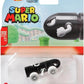 Hot Wheels Super Mario Character Cars Collection - Mario, Luigi, Princess Peach, Light Blue Yoshi, Bullet Bill & Donkey Kong, Die?Cast 1:64 Scale