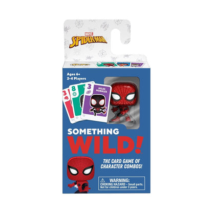 Funko Something Wild! Marvel Spider-Man with Pocket Pop! Card Game for 2-4 Players Ages 6 and Up