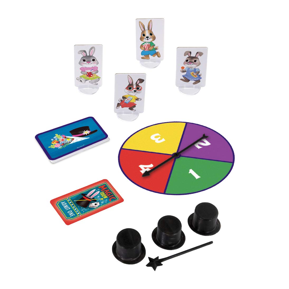 Peaceable Kingdom Hoppin' to the Show Cooperative Game for Kids