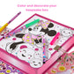 Innovative Designs Disney Minnie Mouse Keepsake Treasure Storage Box Craft Set for Girls