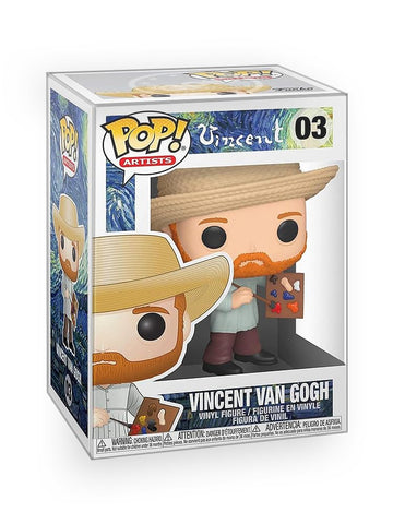 Funko Pop! Artists - Vincent Van Gogh Vinyl Figure Collectibles Bundled with Box Protector