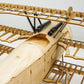 3D Wooden Puzzles DIY Fokker DR1 Triplane Model Aircraft Kit, Laser Cut Balsa Wood Model Airplane Kits to Build for Adults, WW1 Wooden Models Airplane
