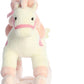 Aurora® Melodious Musicals! Baby Girl Rocking Horse™ Baby Stuffed Animal - Musical Entertainment - Engaging Play - Pink 11 Inches