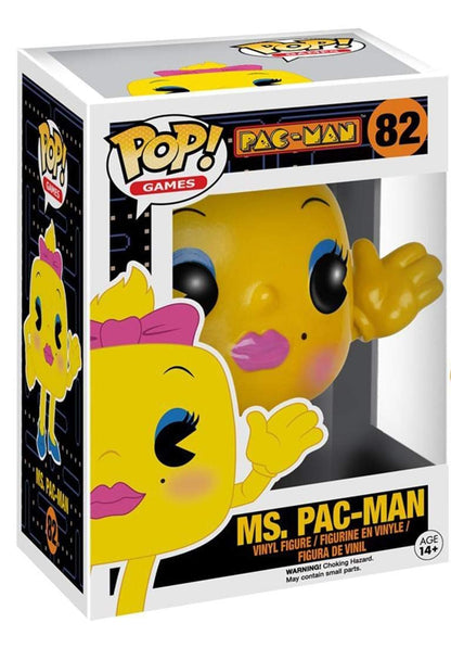 Funko POP Games: Ms. Pac-Man Action Figure