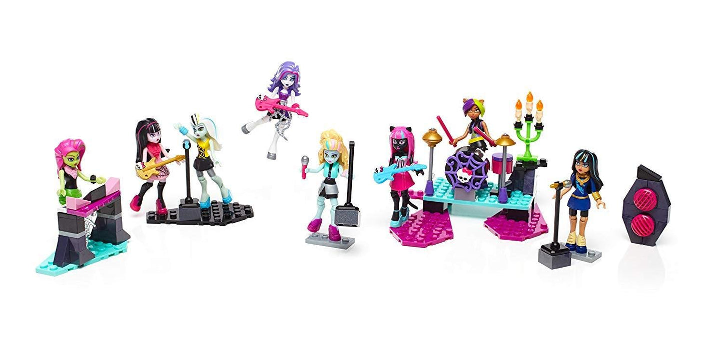 Mega Bloks Monster High Glam Ghoul Band Building Kit