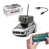 MindXplore WL 1/64 FPV RC Mini Car with 3-Speed Modes, APP-Controlled Fully Proportional Mini Climbing Vehicle Model (RTR Version)